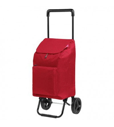 CARRELLO PORTA SPESA CON BORSA BLU PORTATATA MAX 30 KG