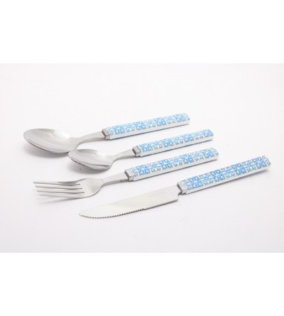 M CHEF ART.25934 SERVIZIO 24 POSATE CON CESTELLO