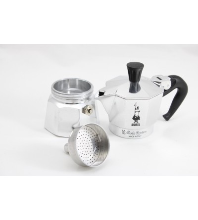 Bialetti Morenita Caffettiera 6 Tazze Aeternum, 6 Cups, Alluminio, Argento